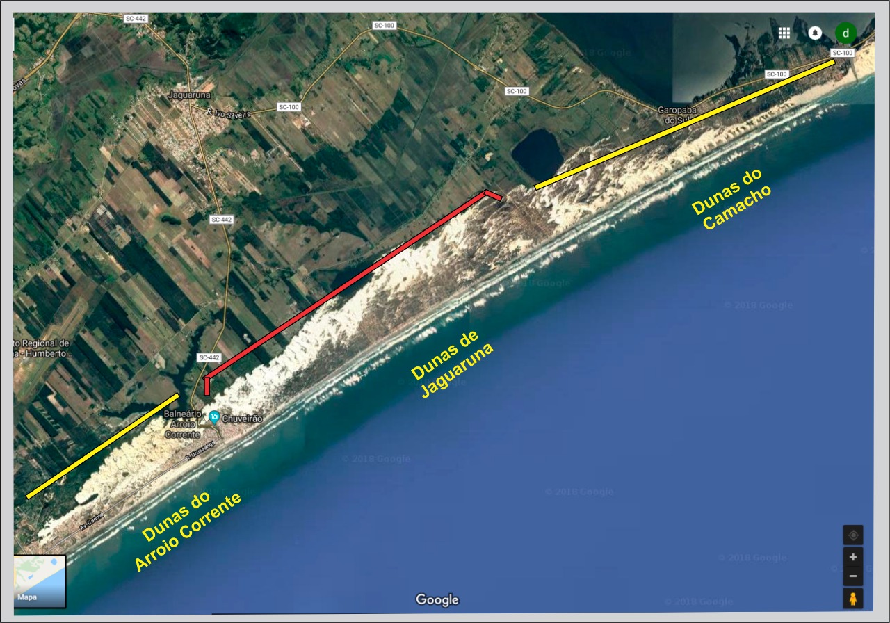 dunas de jaguaruna