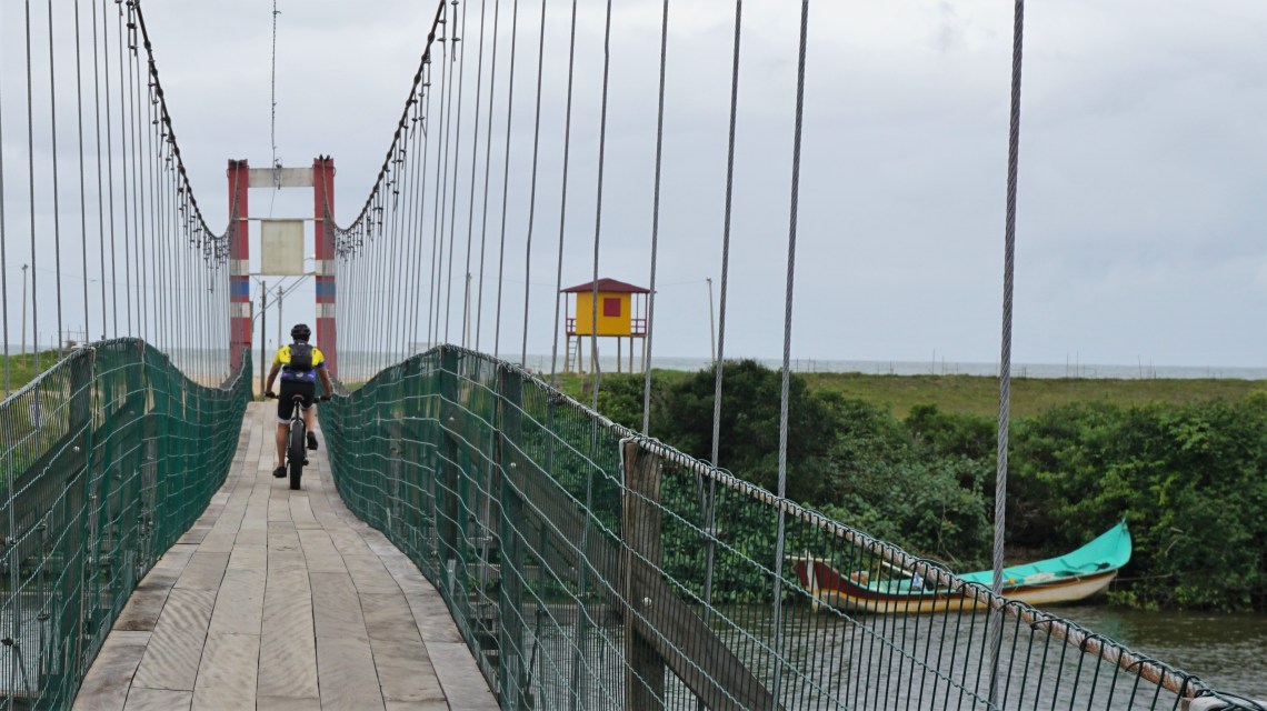 Ponte Pensil Barra Itapocu